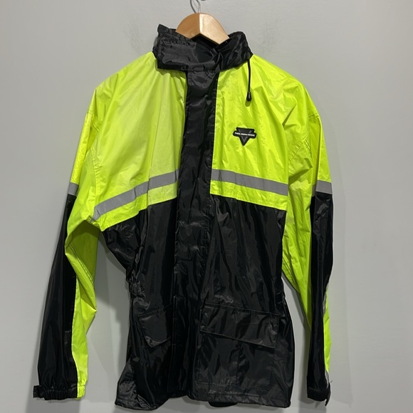 Nelson Rigg Stormrider SR 6000 waterproof windbreaker jacket size M reflective - Picture 2 of 16